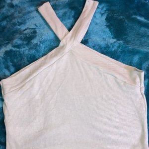 shein over the neck crop top